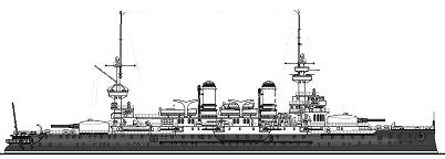 <i>Iéna</i> 1902 drawing from www.shipbucket.com