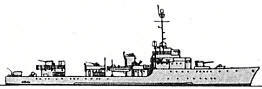 <i> Commandant Amyot d'Inville </i> 1950