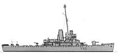 <i>Tampa</i> (as HMS <i>Banff</i>) 1945
