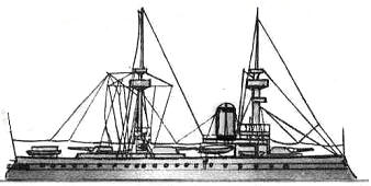 <i>Amiral Baudin</i> 1888