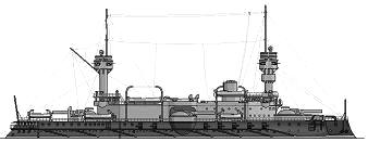 <i>Neptune </i>1898 drawing from www.shipbucket.com