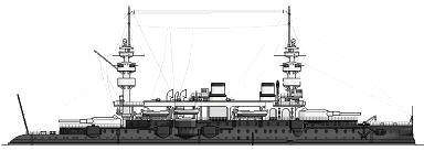 <i>Charles Martel</i> 1914 drawing from www.shipbucket.com