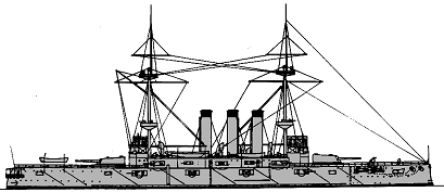 <i>Shikishima</i> 1901