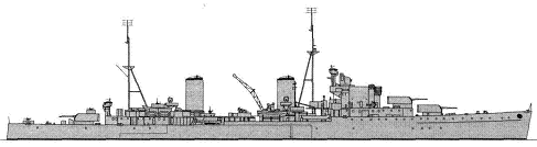 <i>Arethusa</i> 1942